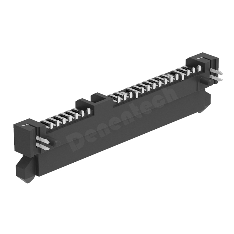 Denentech professional factory SATA 7+15p Female H4.20mm SMT sata data transmission interface connector