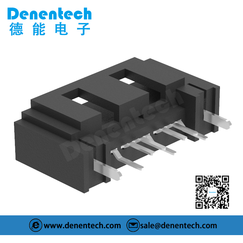 Denentech good quality factory directly SATA 7P Male Starigth DIP Type A sata hard disk connector