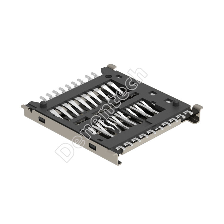 Denentech MICRO SD 4.0 UFS 3 in 1 CARD  SMT Type conenctor sd card connector - female sd card socket