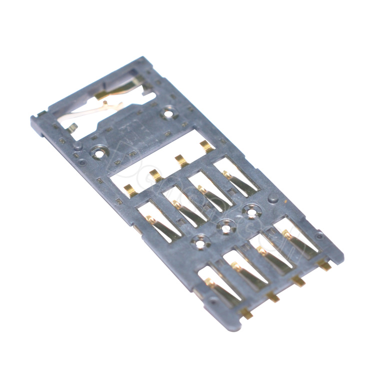 Denentech factory custom SmartCard H0.45 8+2Pin card connector