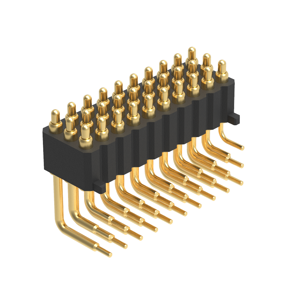 2.54mm pogo pin male connector