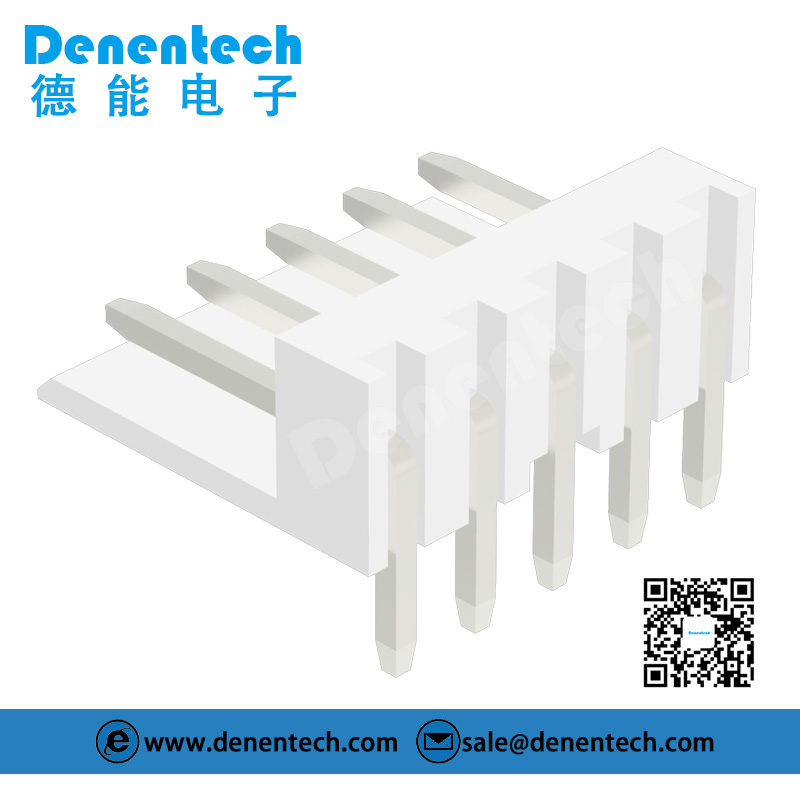 Denentech 2.54MM wafer 4P right angle DIP 4 pin wafer Wire to-Board connector