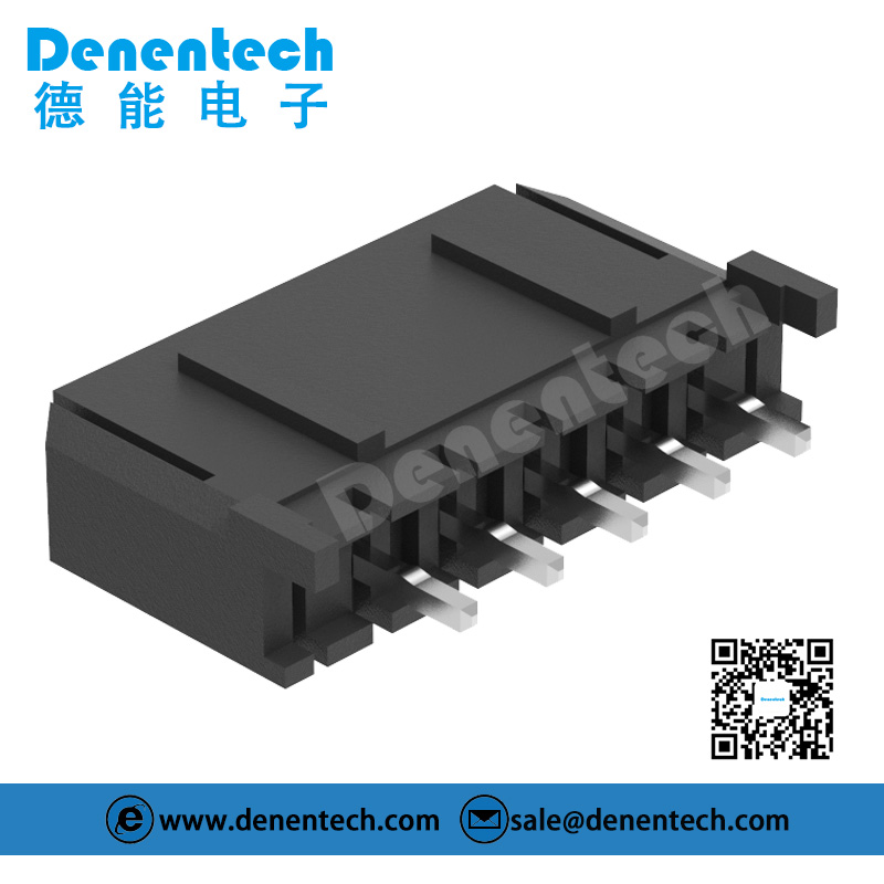 Denentech 单排180度DIP 3.00mm Wafer 接插件 针座 胶壳端子连接器