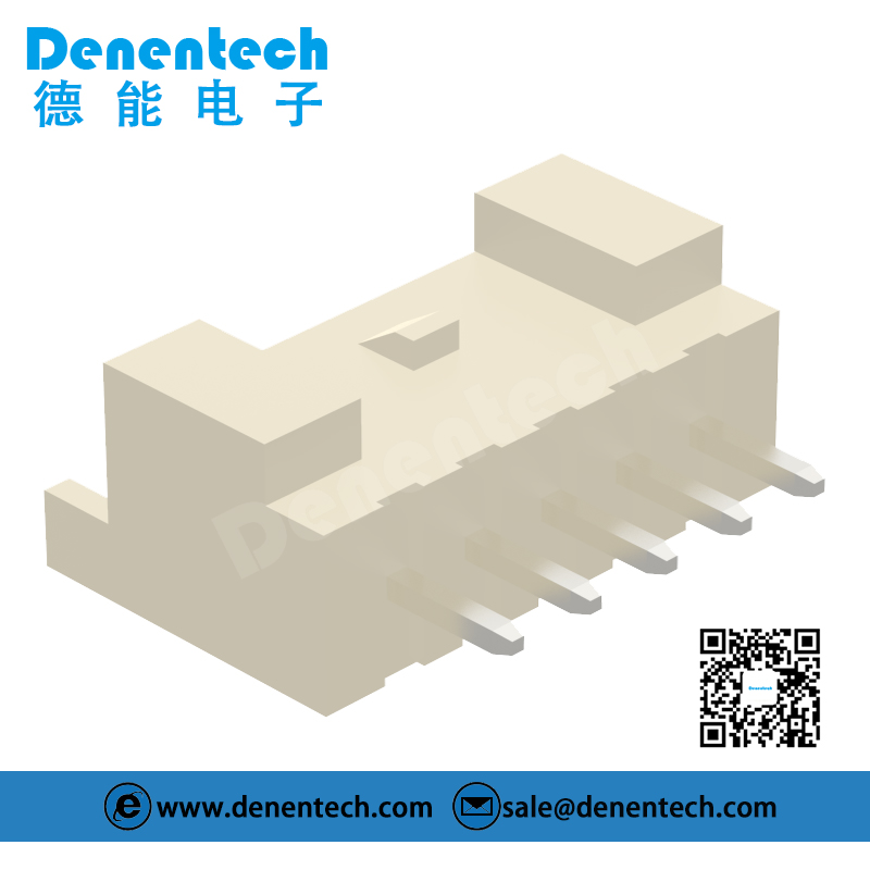 Denentech PEA single row straight 2.0MM smd connector wafer Wire to-Board connector with lock