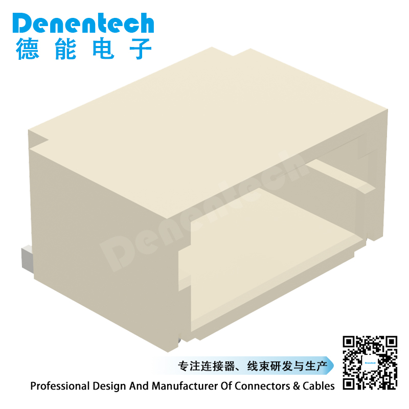 Denentech H4.3MM single row straight SMT 1.00mm pcb wafer Wire-to-board connector