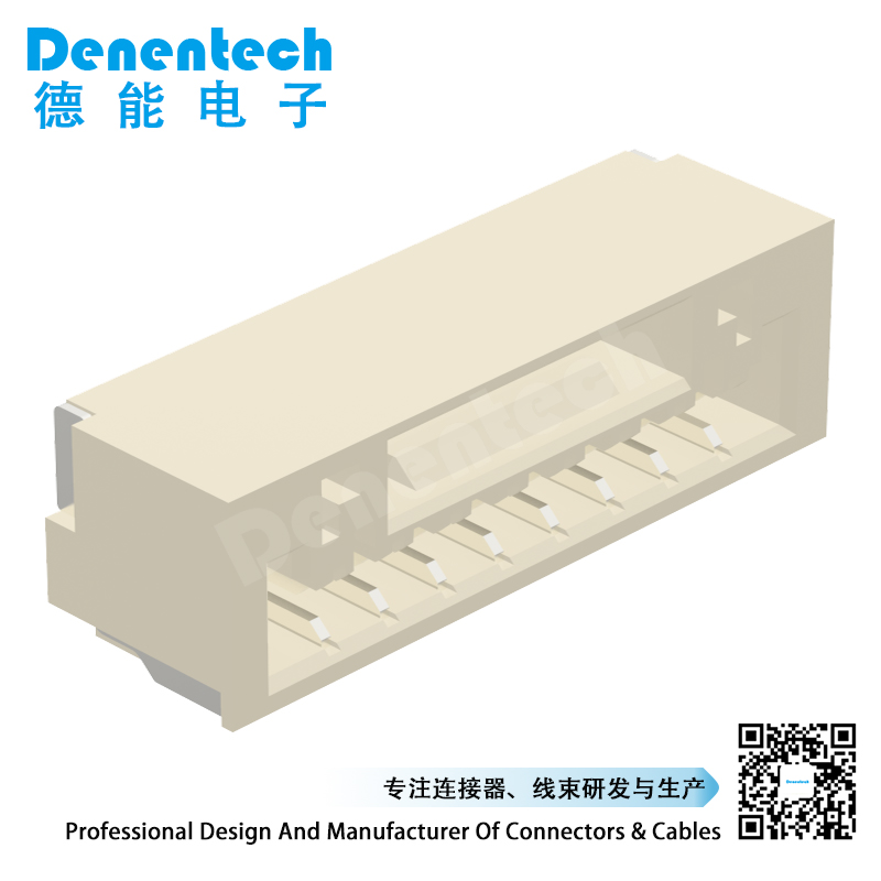Denentech GH single row right angle SMT 1.25MM wafer smd pcb wafer connectors for sale