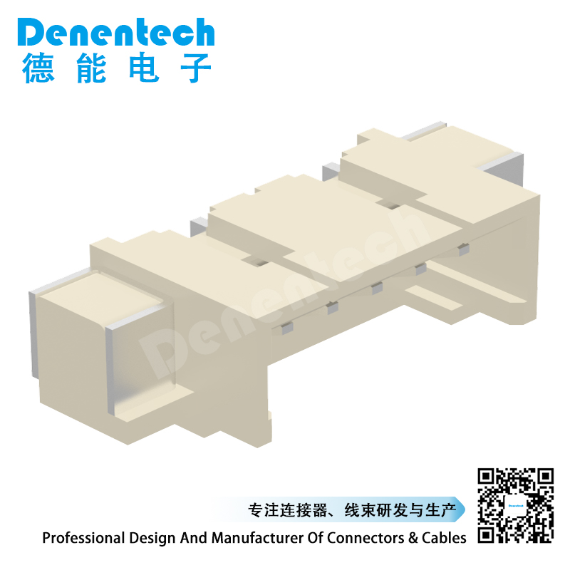 Denentech厂家直销MX单排180度SMT 接线端子 1.25mm wafer针座 接插件连接器