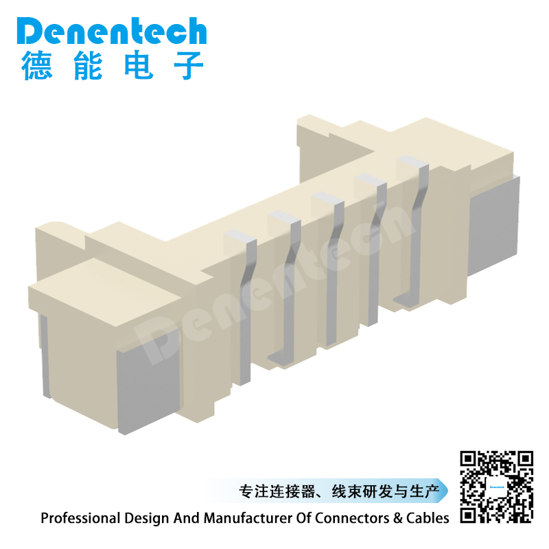 Denentech厂家直销MX单排180度SMT 接线端子 1.25mm wafer针座 接插件连接器