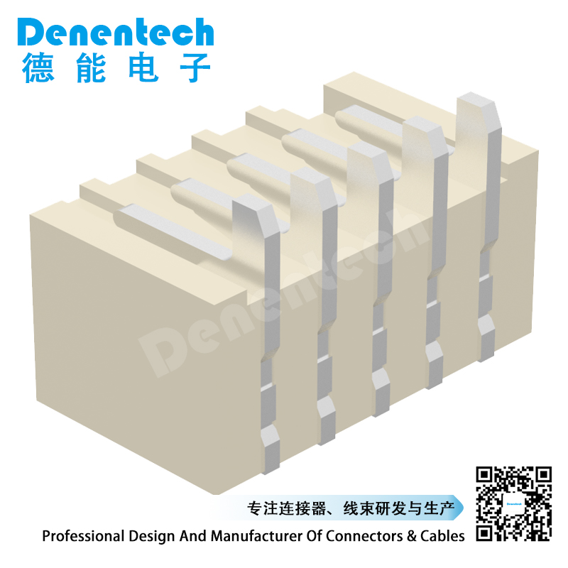 Denentech high quality 1.5MM wafer WX H5.8 single row straight  wafer connector header