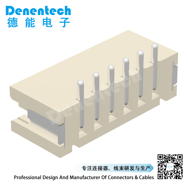 Denentech WX H5.1MM single row straight SMT 1.5MM 4 pin wafer female connector
